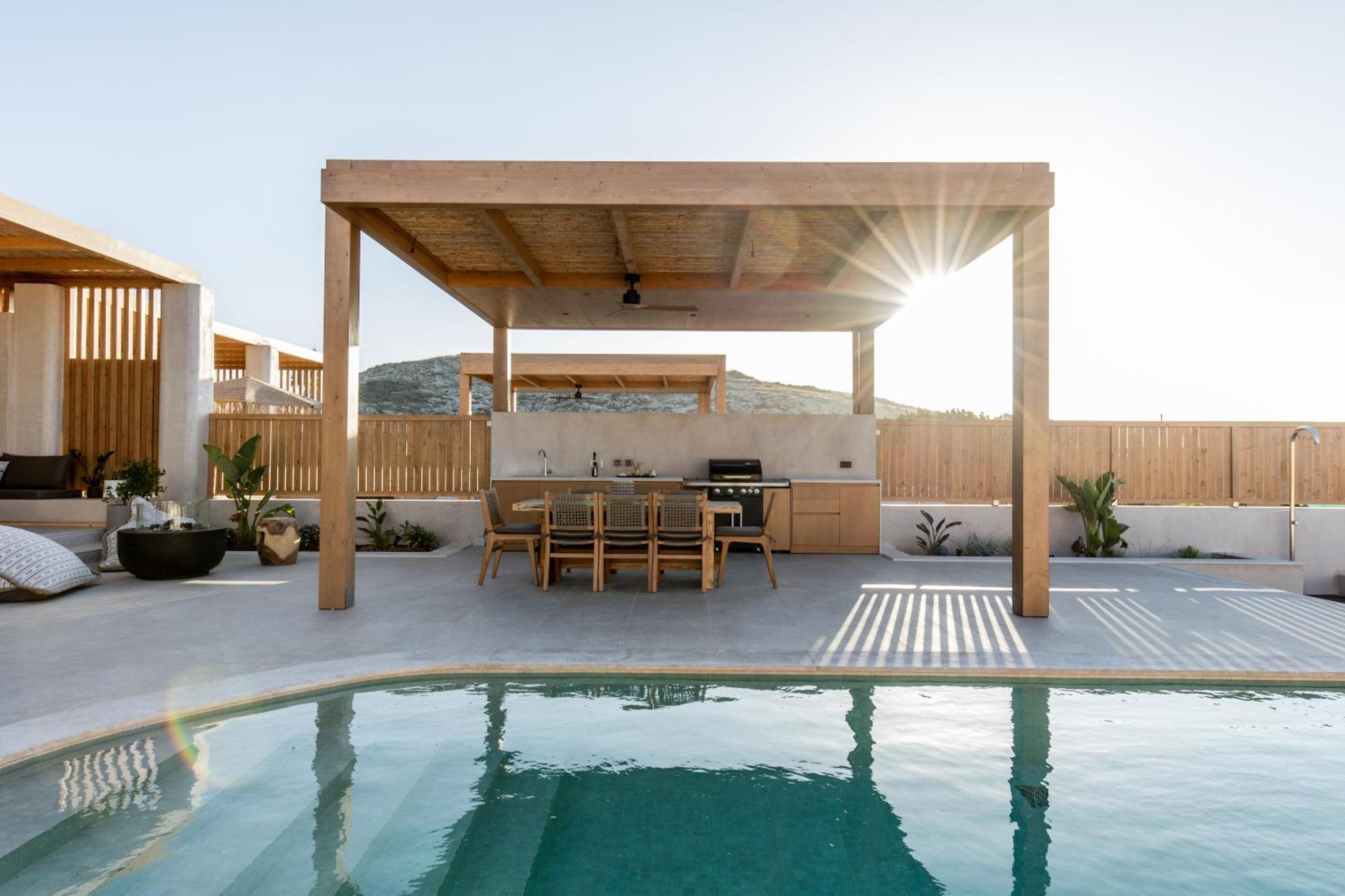 Unique Blue! Resort And Villas Adults Only Karteros Esterno foto