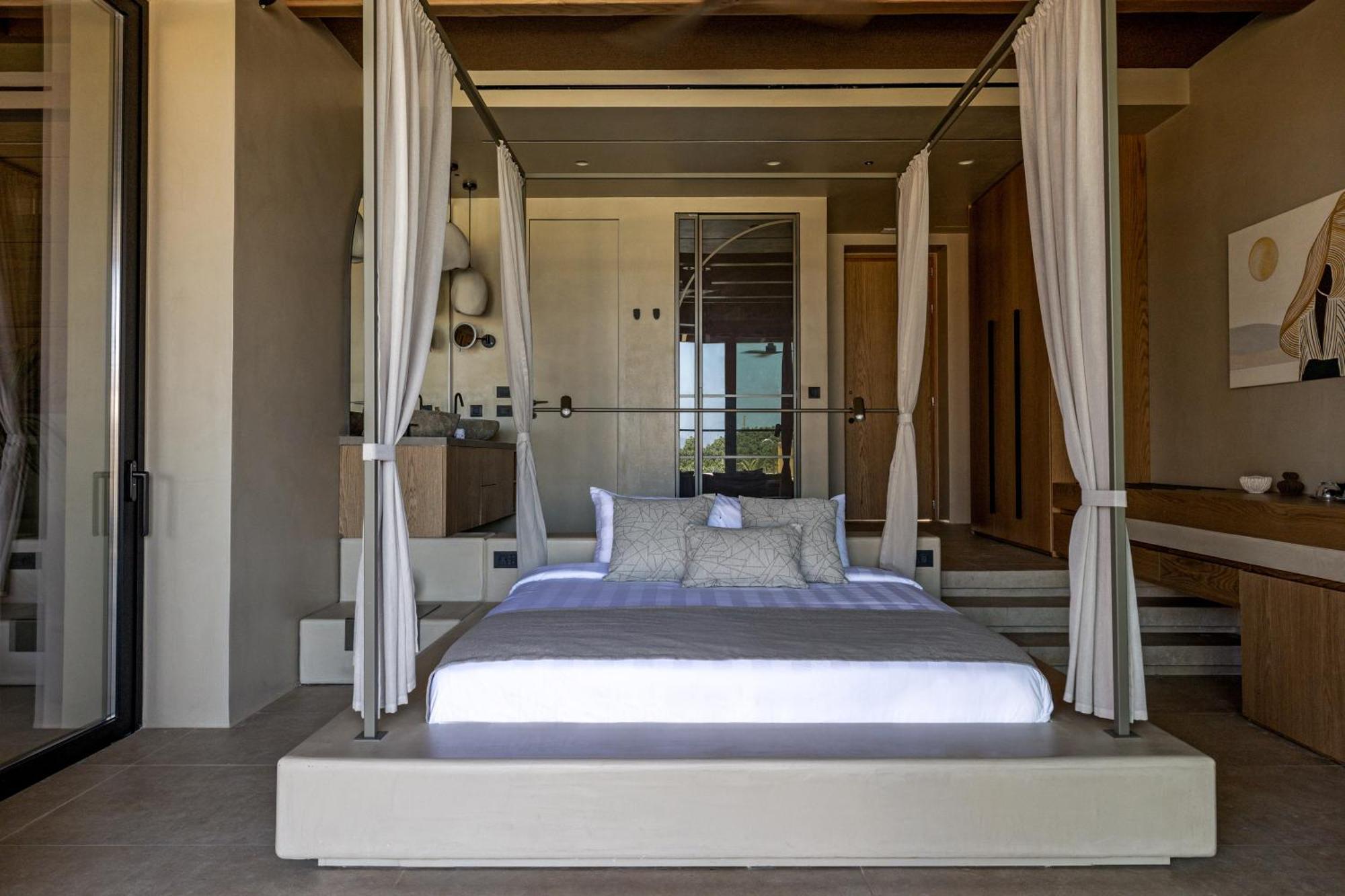 Unique Blue! Resort And Villas Adults Only Karteros Esterno foto