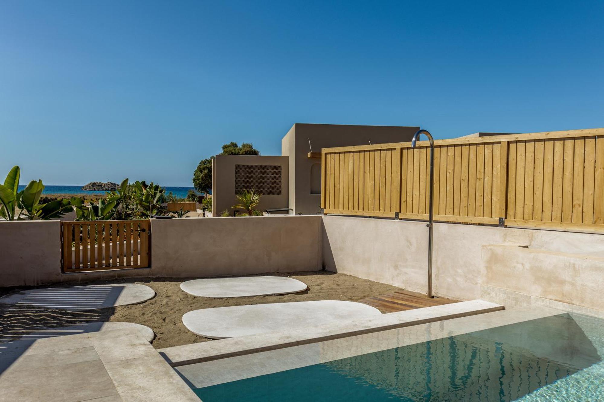Unique Blue! Resort And Villas Adults Only Karteros Esterno foto