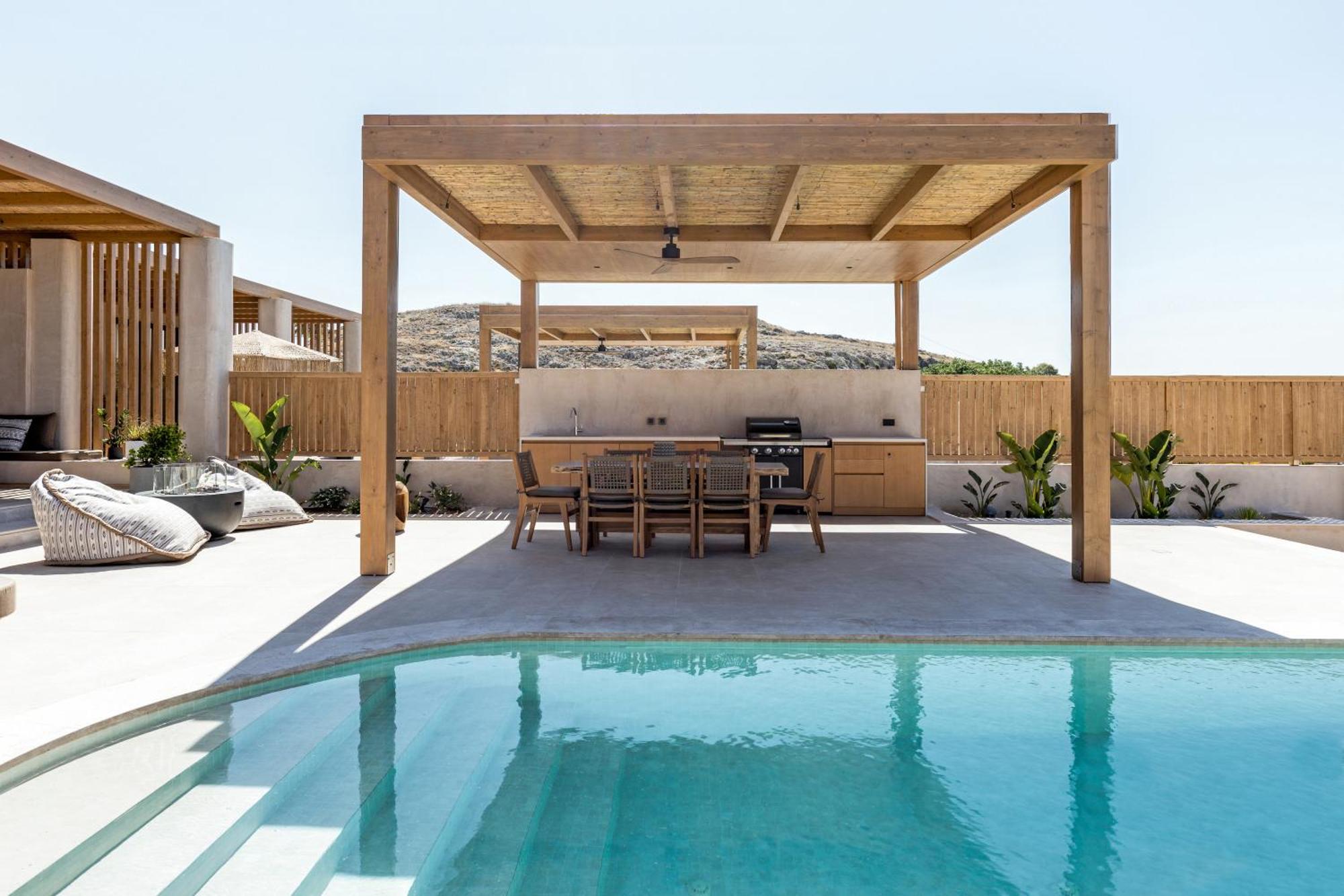 Unique Blue! Resort And Villas Adults Only Karteros Esterno foto